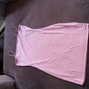 Rose Gold Pink Dress Size Large